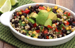 Barley and Black bean salad Recipe